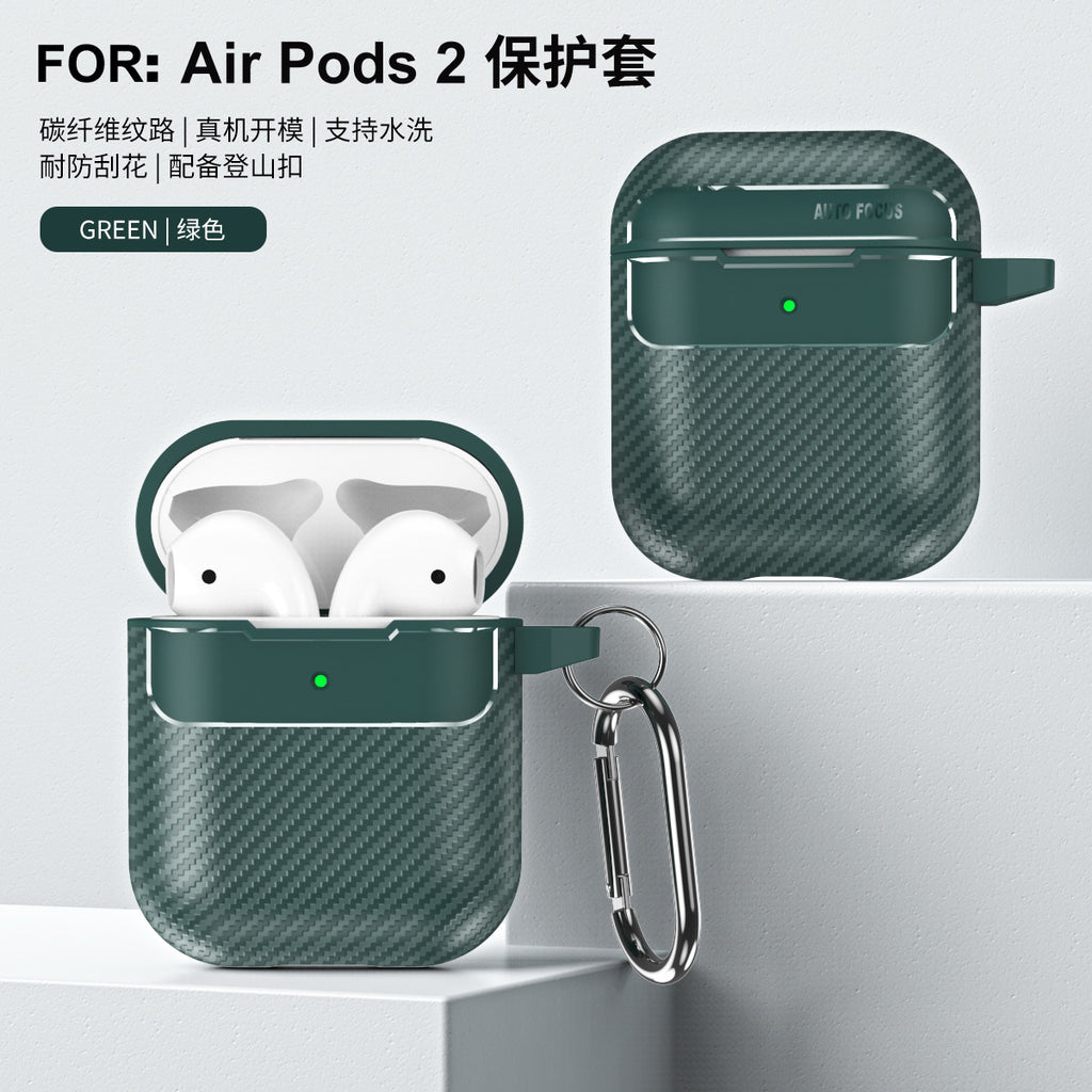 Carbon Fiber Case for Wireless Earbuds