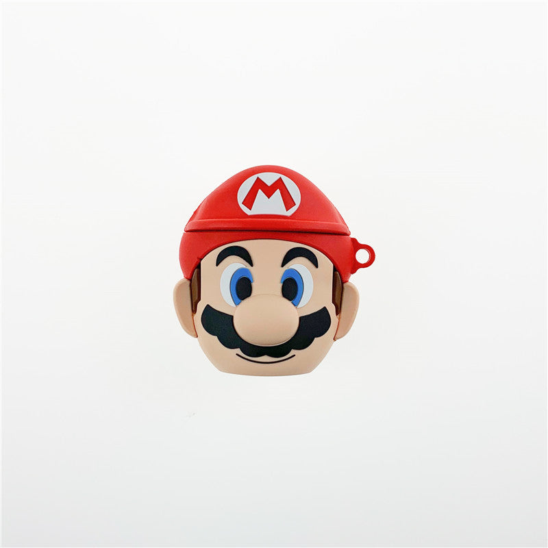 Silicone Case for AirPods 2 - Mario Cartoon Design