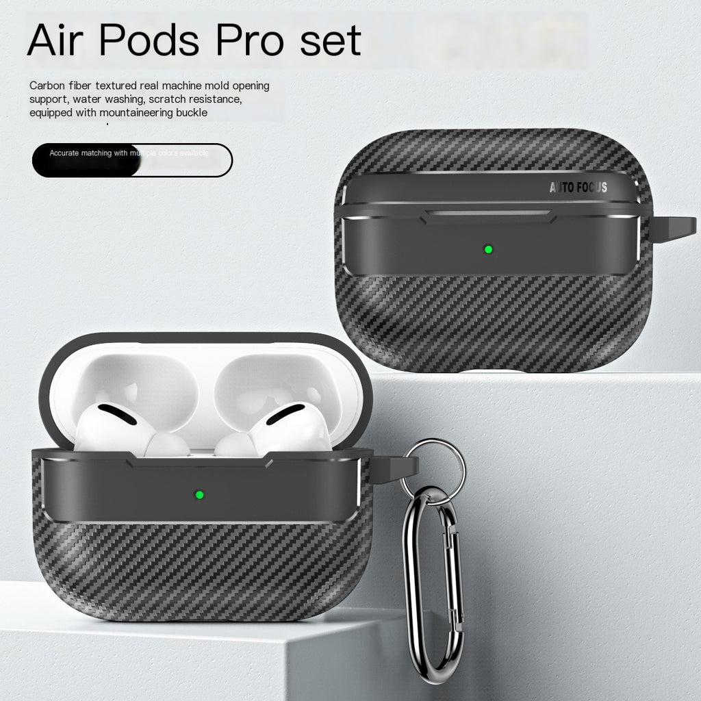 Carbon Fiber Case for Wireless Earbuds