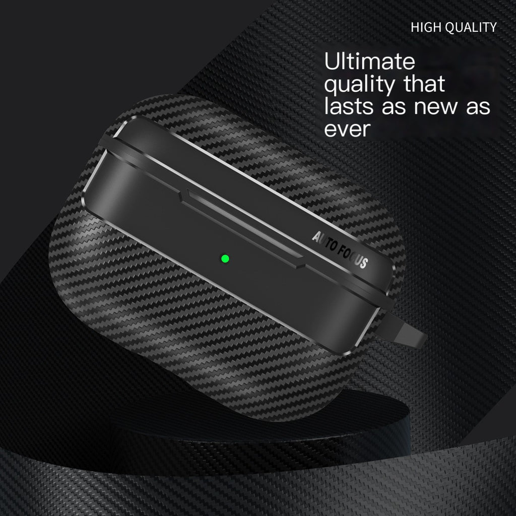 Carbon Fiber Case for Wireless Earbuds