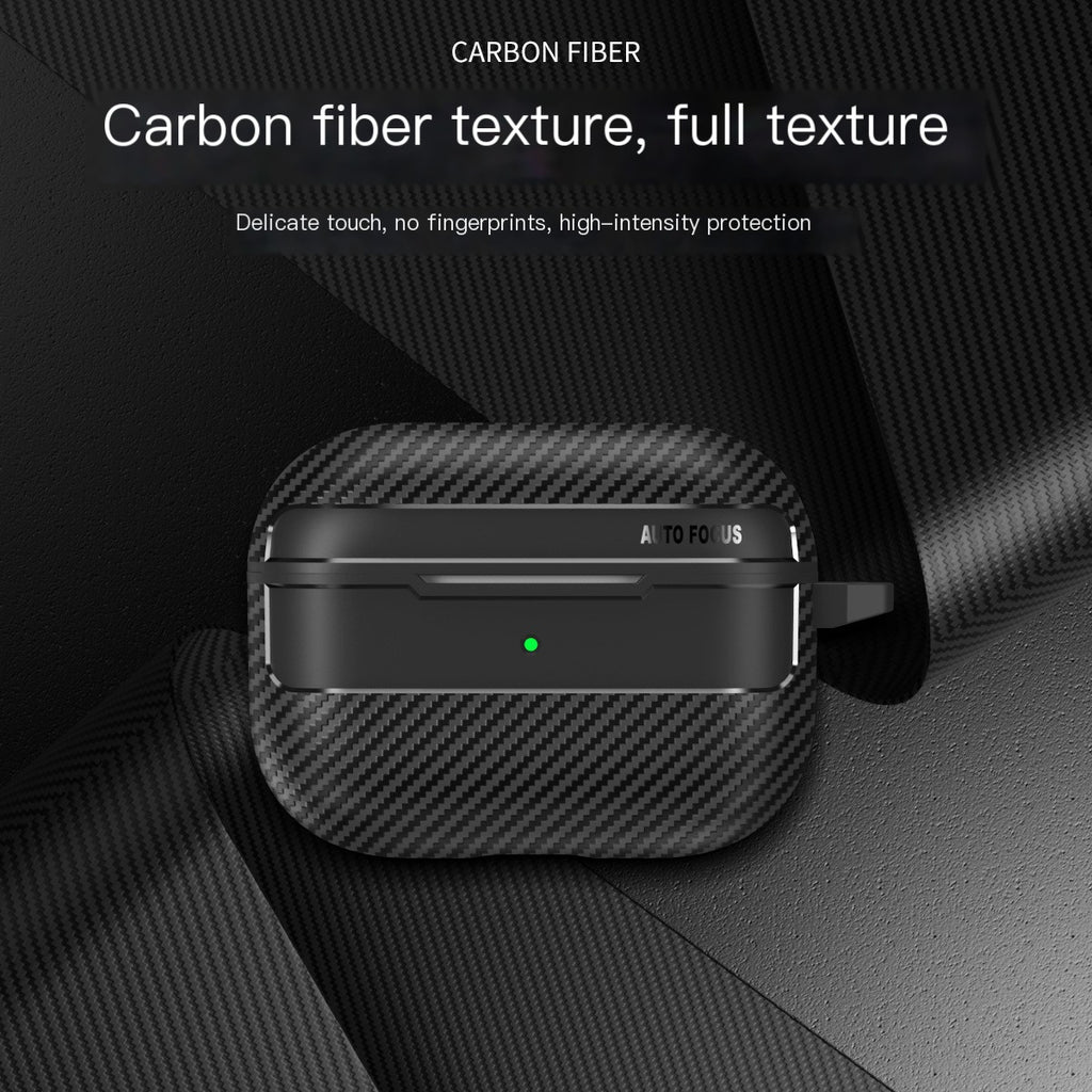 Carbon Fiber Case for Wireless Earbuds