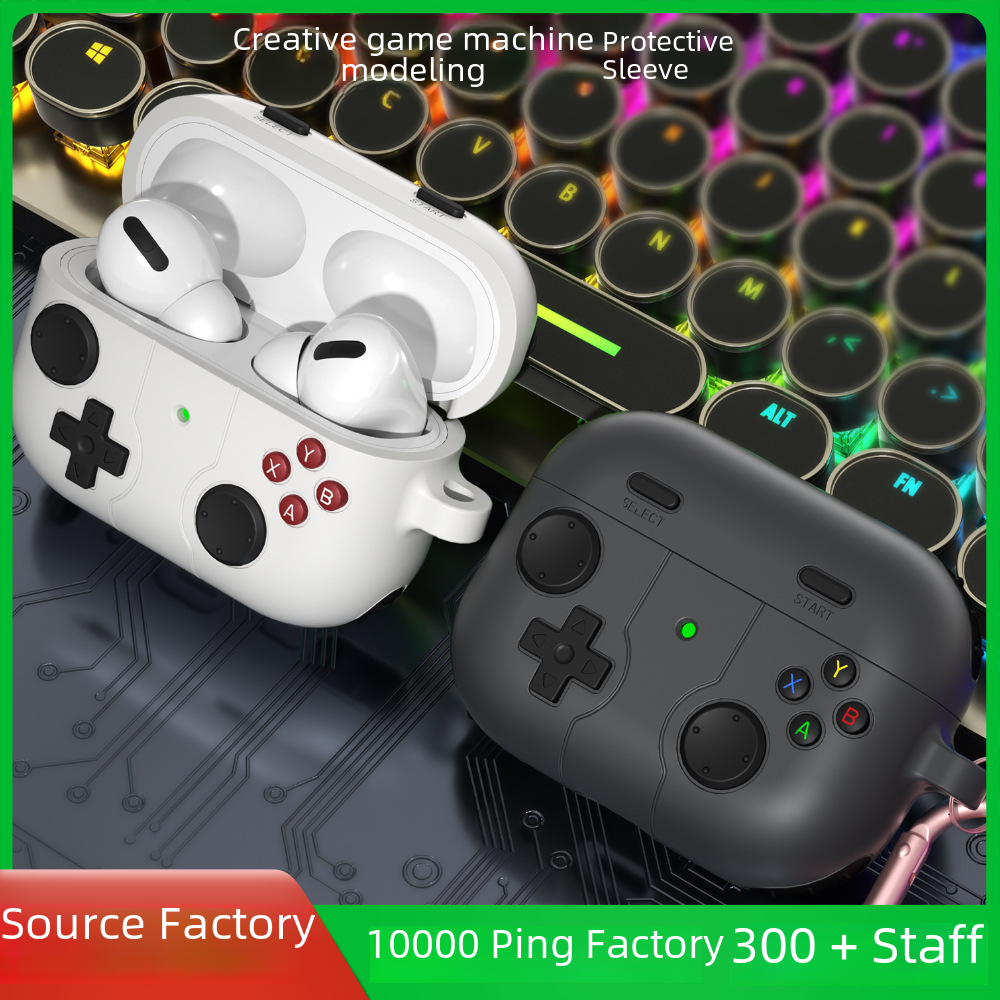 Retro Game Console Case for Wireless Earbuds